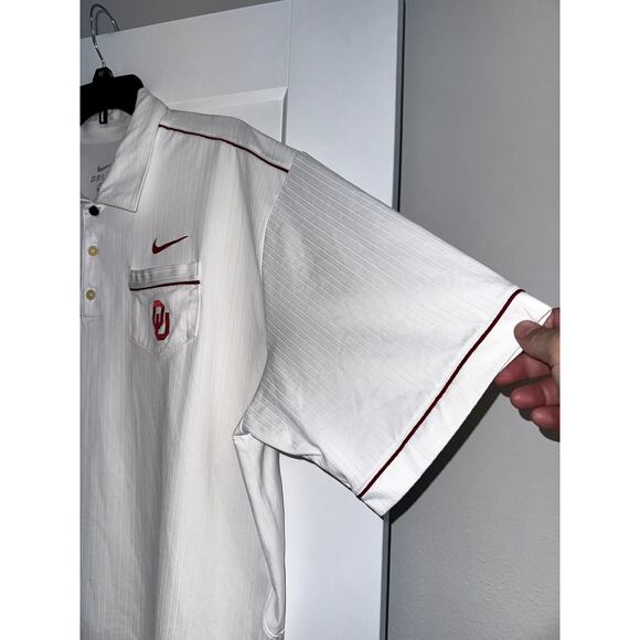 Nike Dri-Fit Oklahoma Sooners Golf Polo Shirt Men’s 2XL - Picture 4 of 8